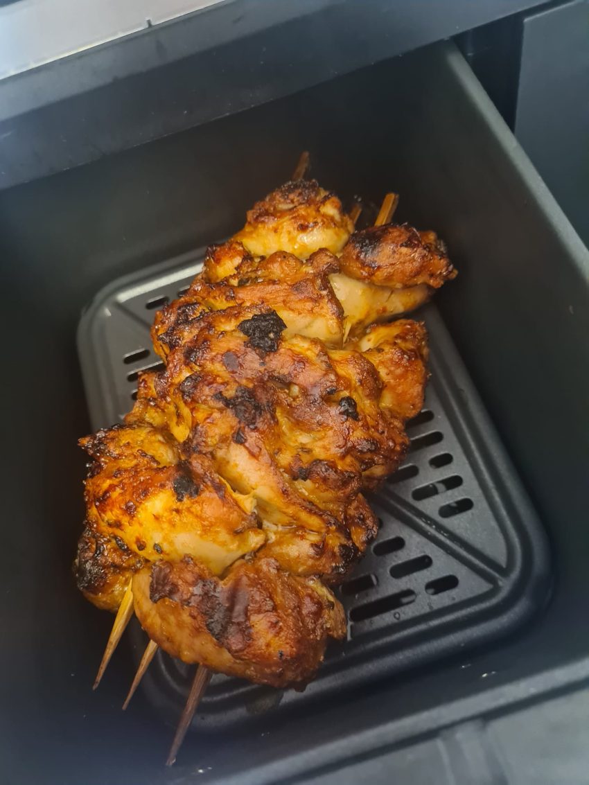 Air fryer Chicken kebabs