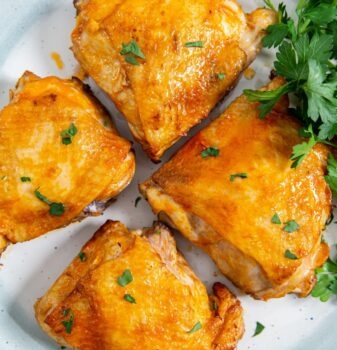 Air-Fryer-Buffalo-Chicken-Thighs