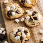 Almond Flour S’mores Cookies