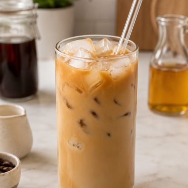 Homemade Vanilla Iced Coffee