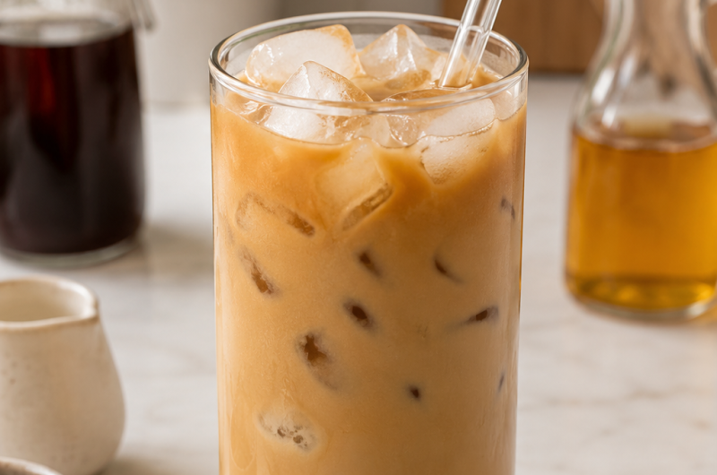 Homemade Vanilla Iced Coffee