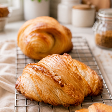 Sourdough Croissants