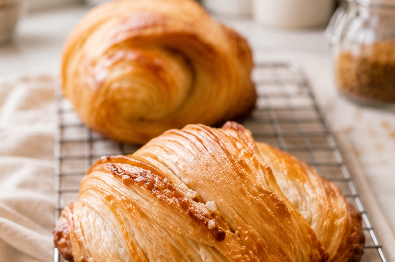 Sourdough Croissants