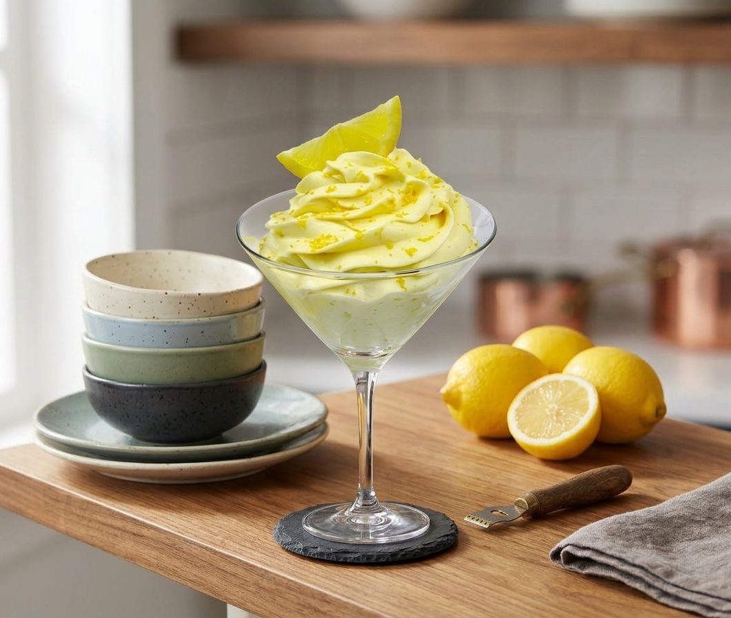 Keto Lemon Cheesecake Mousse