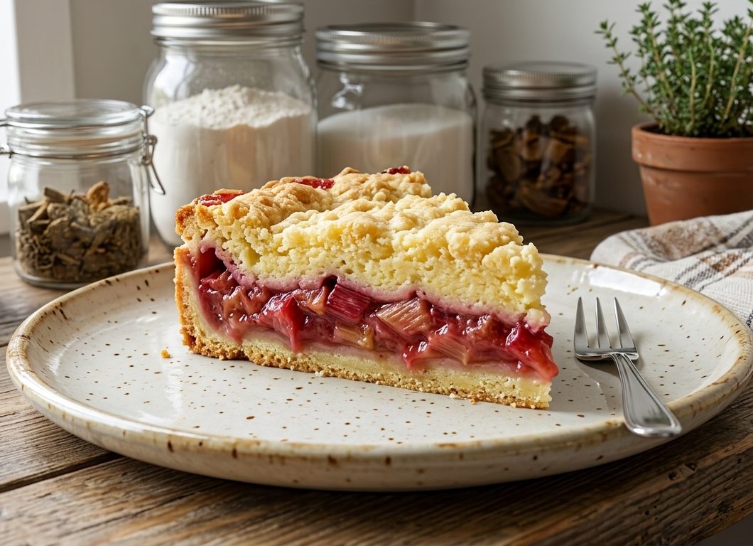 Rhubarb Kuchen Dessert  