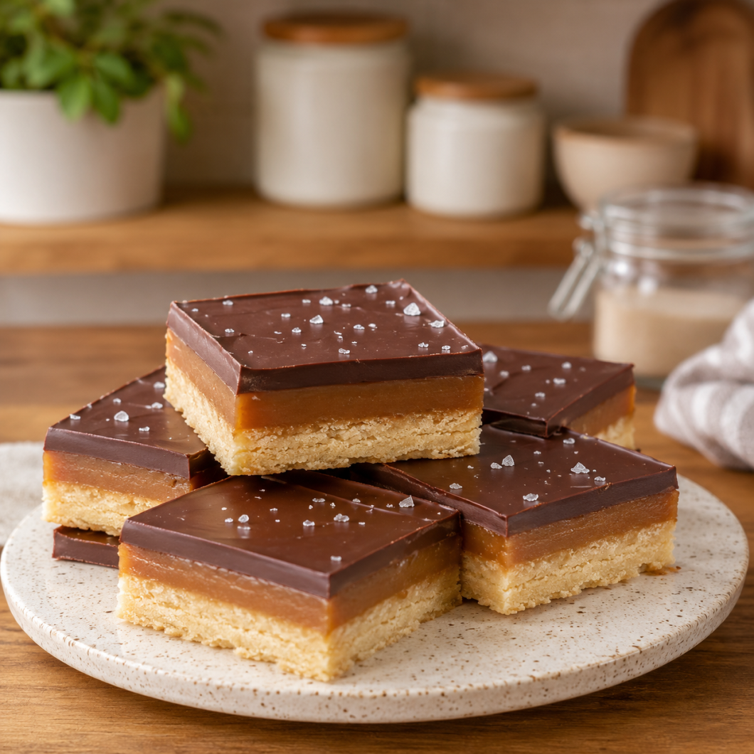 Gluten free Millionaire Shortbread