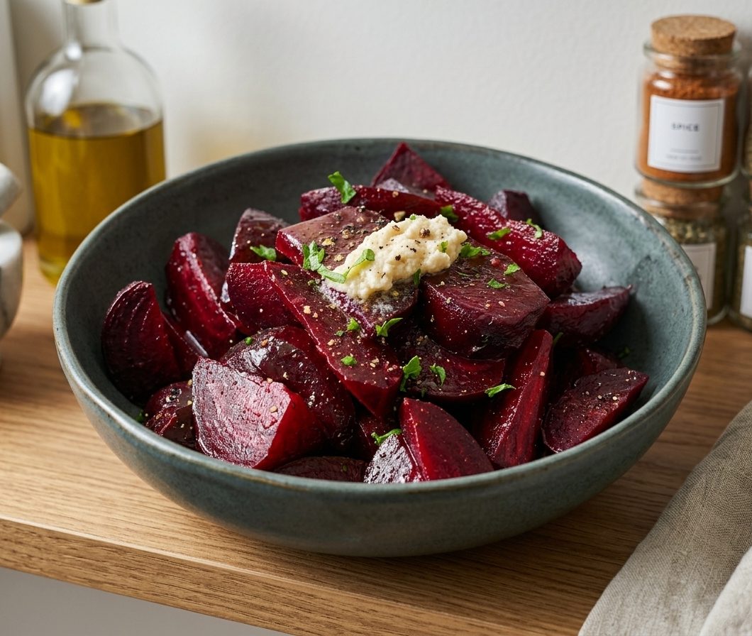 Pressure Cooked Beets Side-Dish