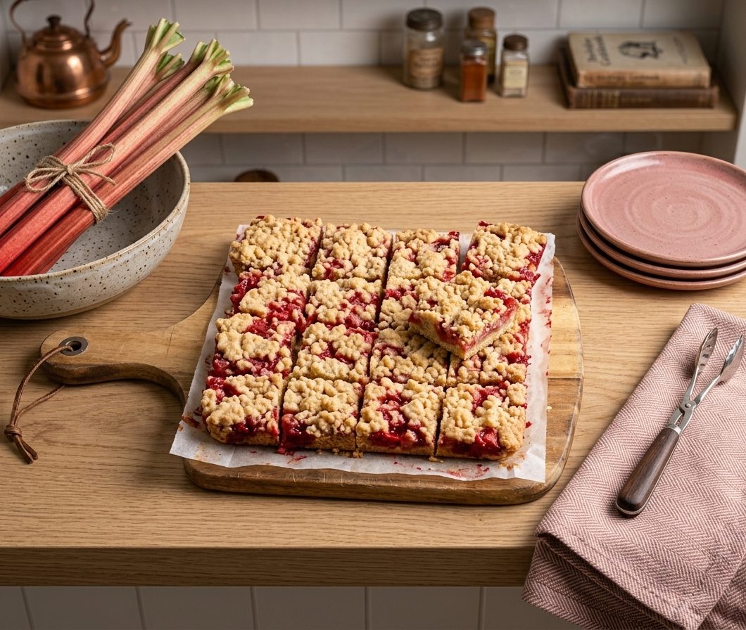 Strawberry Rhubarb Cookies Dessert