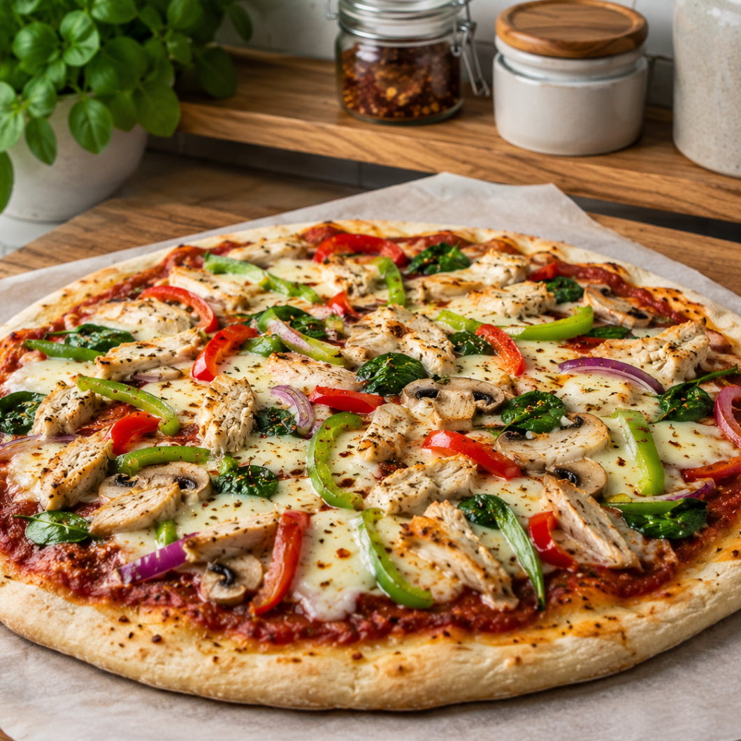 High Protein Pizza