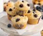 gluten-free blueberry yogurt muffins