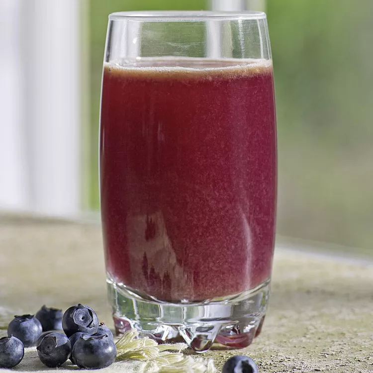 Blueberry Cabbage Juice
